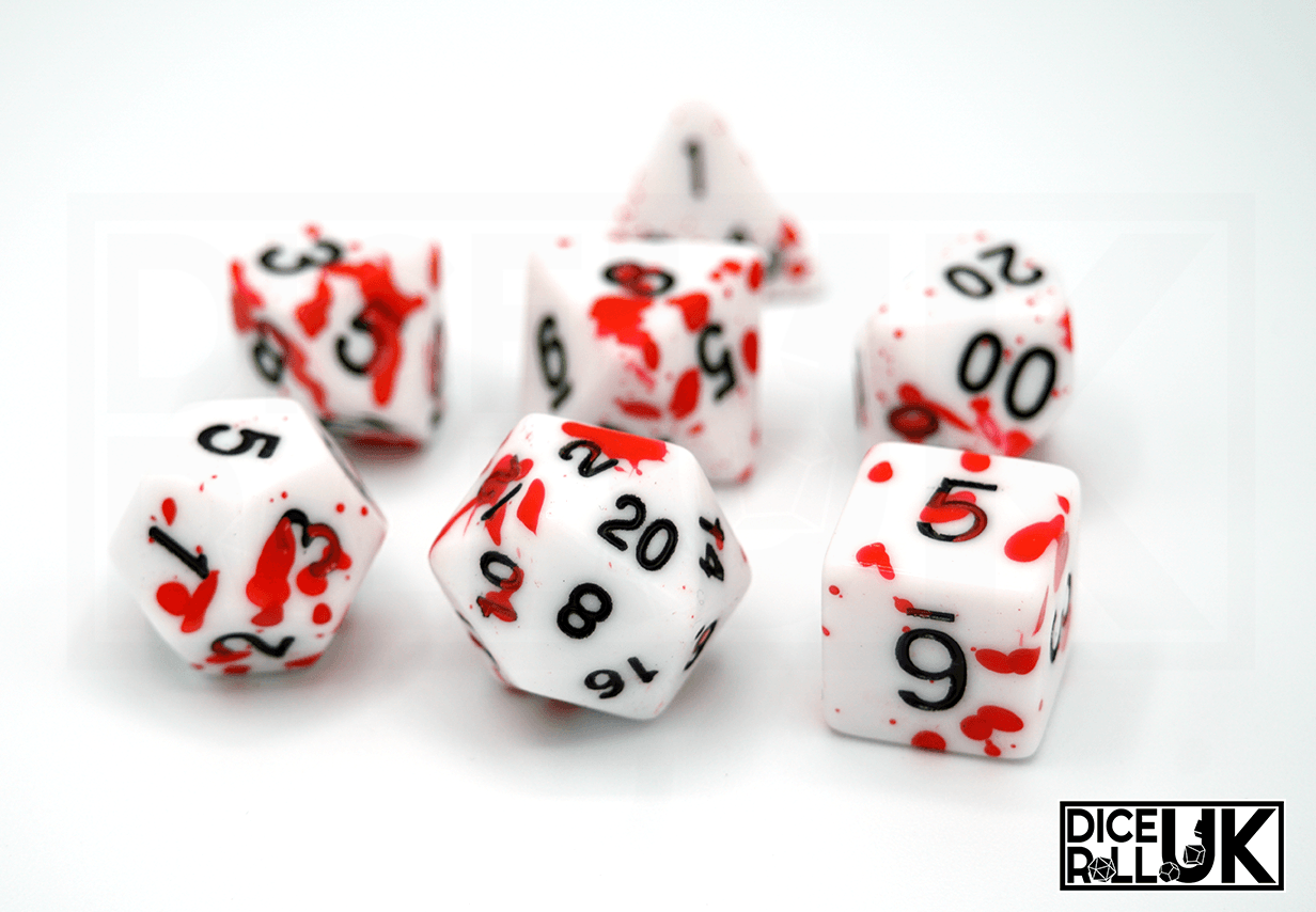 Splatter - Red Splatter - Red from DiceRoll UK