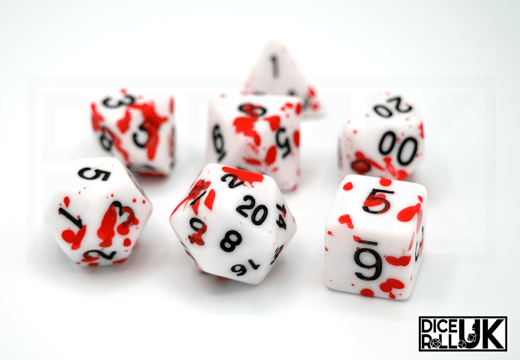 Splatter - Red Splatter - Red from DiceRoll UK