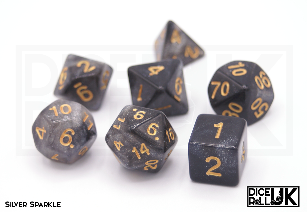 Mythic - Silver Sparkle Mythic - Silver Sparkle from DiceRoll UK