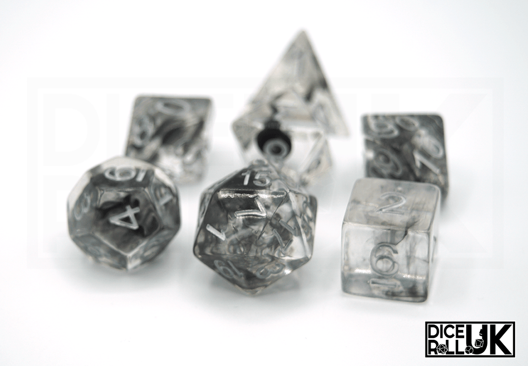 Black Swirl | Silver Ink Black Swirl | Silver Ink from DiceRoll UK