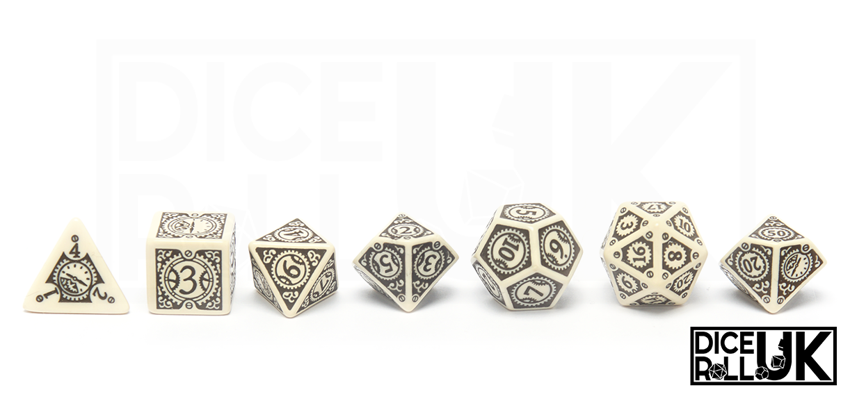 Steampunk Clockwork - Beige & Brown