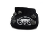The Witcher Dice Bag: Geralt black with white wolf school symbol with dice