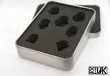 Dice Tin - Silver Dice Tin - Silver from DiceRoll UK