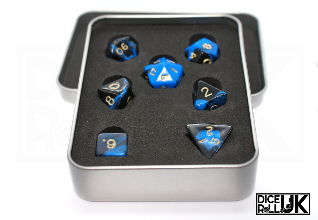 Dice Tin - Silver Dice Tin - Silver from DiceRoll UK