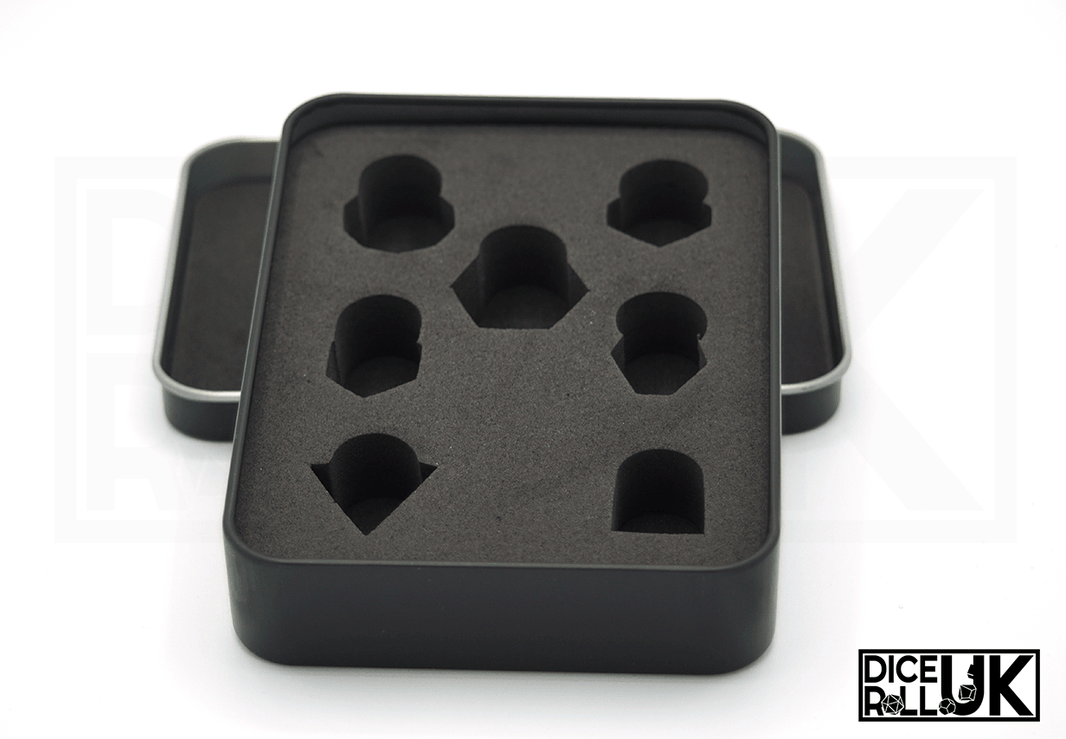 Dice Tin - Black Dice Tin - Black from DiceRoll UK