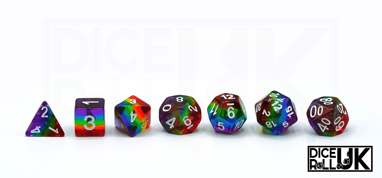 Rainbows - Vibrant Fade Rainbows - Vibrant Fade from DiceRoll UK