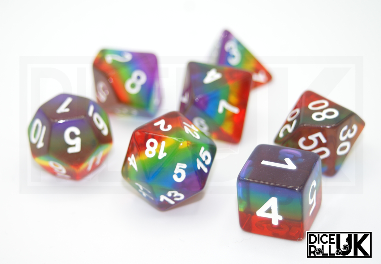 Rainbows - Vibrant Fade Rainbows - Vibrant Fade from DiceRoll UK