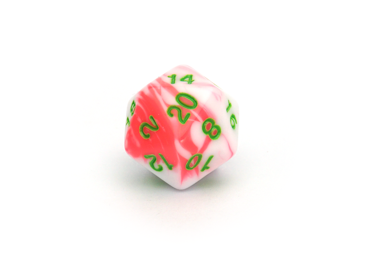 Marble Dice | Watermelon