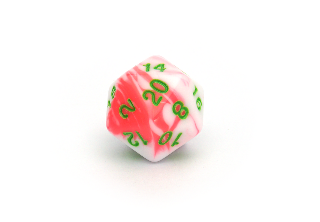 Marble Dice | Watermelon