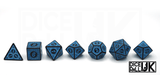 Blue Carved Dice - Lineup