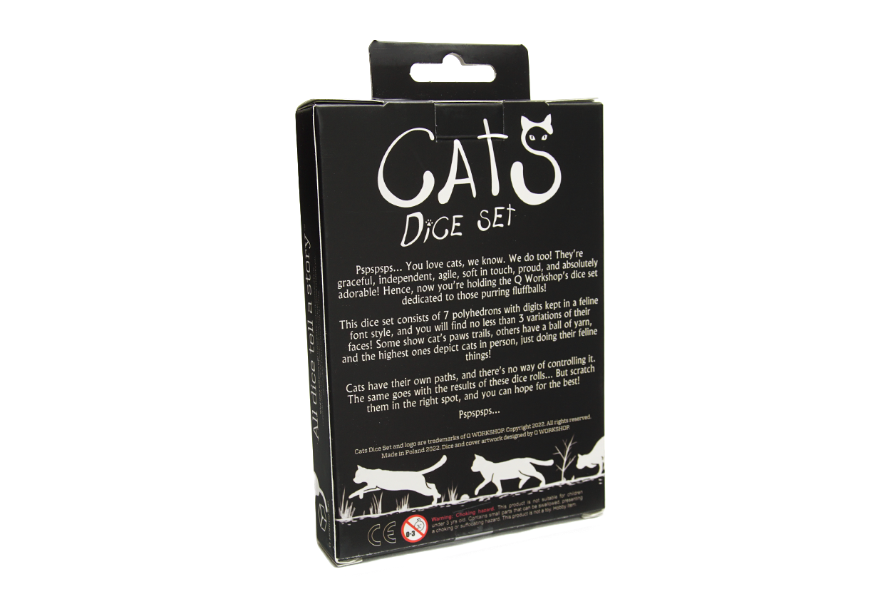 Cat Dice: Waffle Box Rear