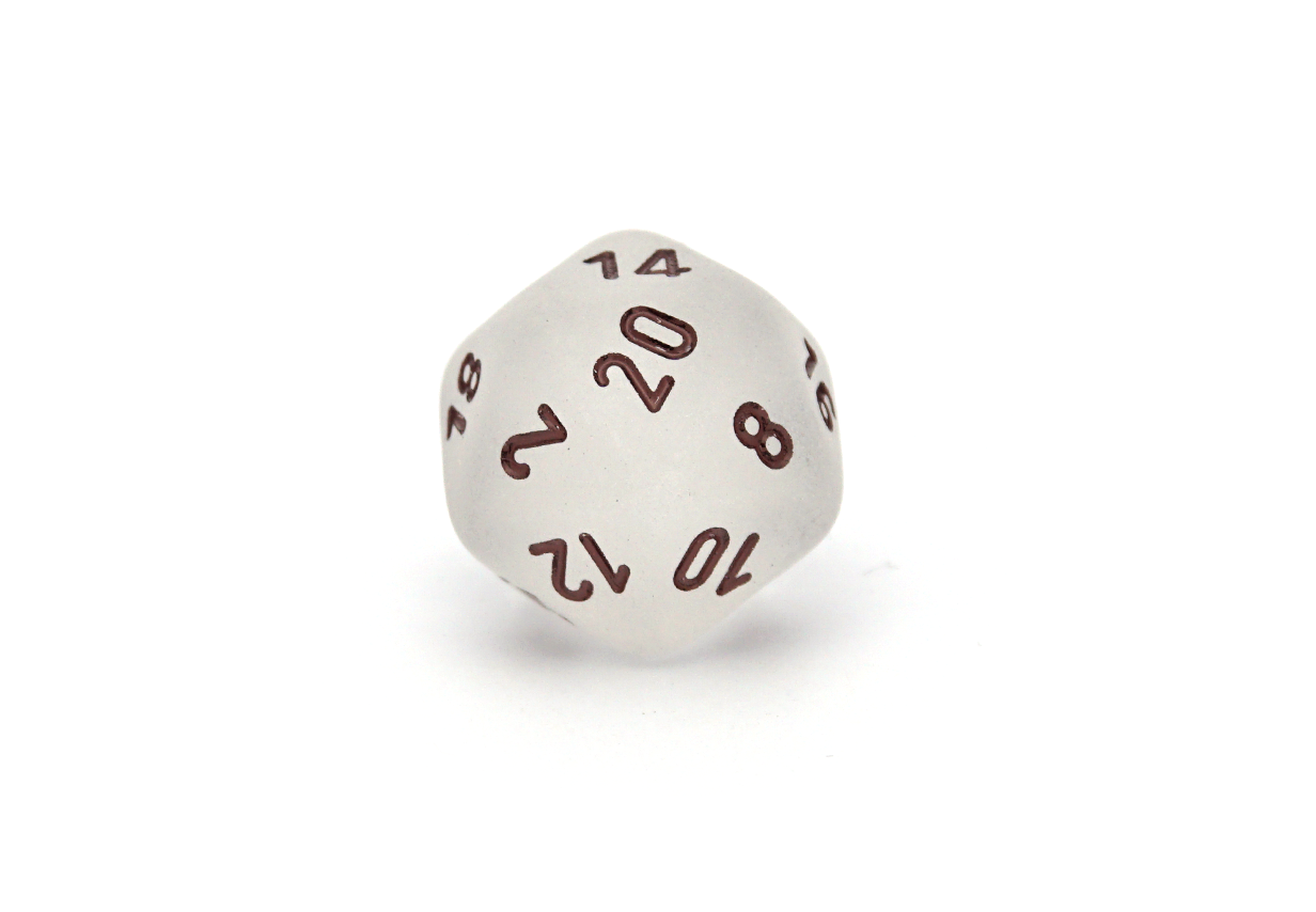 Chessex Frosted | Clear