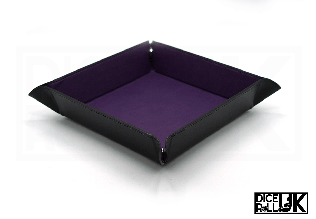 Square Clip-Up Dice Tray - Purple Square Clip-Up Dice Tray - Purple from DiceRoll UK