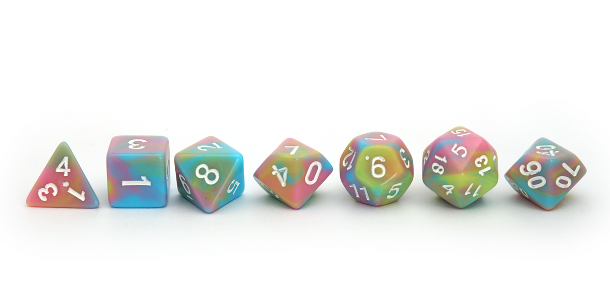 Pastel Blend Dice | Free & Fast Shipping | DiceRoll UK