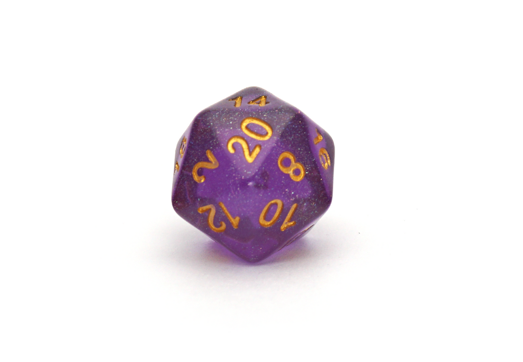 Iridescent Dice | Purple