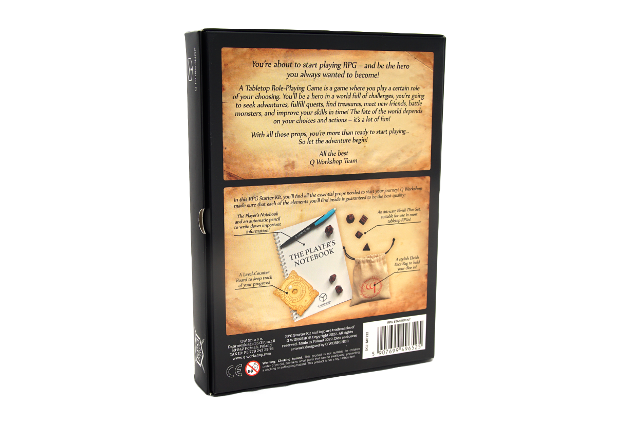 RPG Starter Kit box rear
