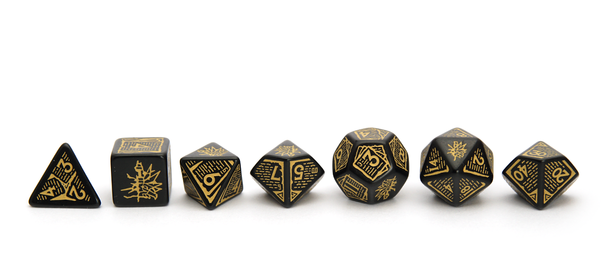 The Witcher Dice Set | Vesemir - The Sword Master